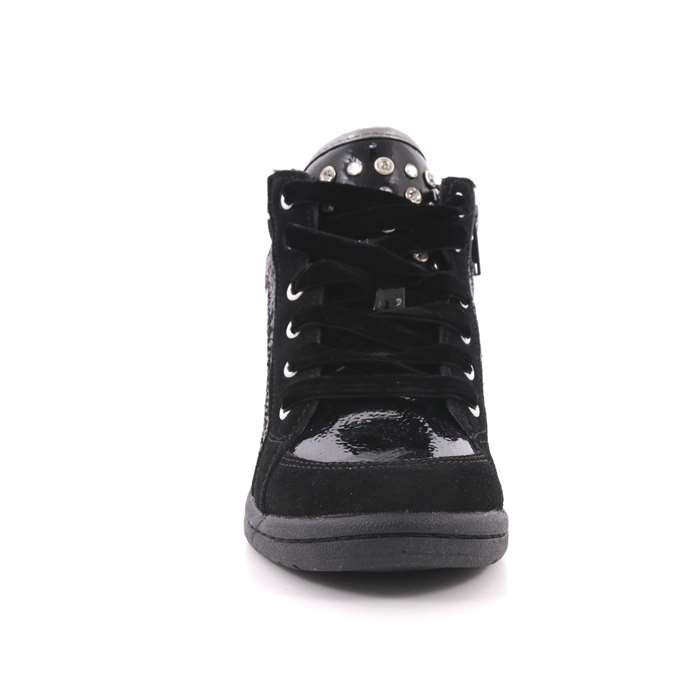 Scarpa Allacciata Lulu Bambina Nero  Scarpe 170 - LZ020055S