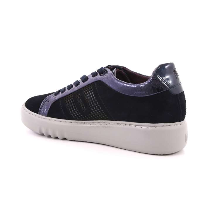 Scarpa Allacciata Impronte Donna Blu  Scarpe 17 - IL182501