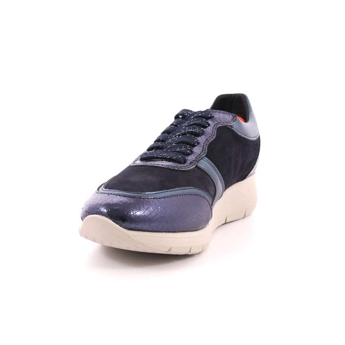 Scarpa Allacciata Impronte Donna Blu  Scarpe 18 - IL182510