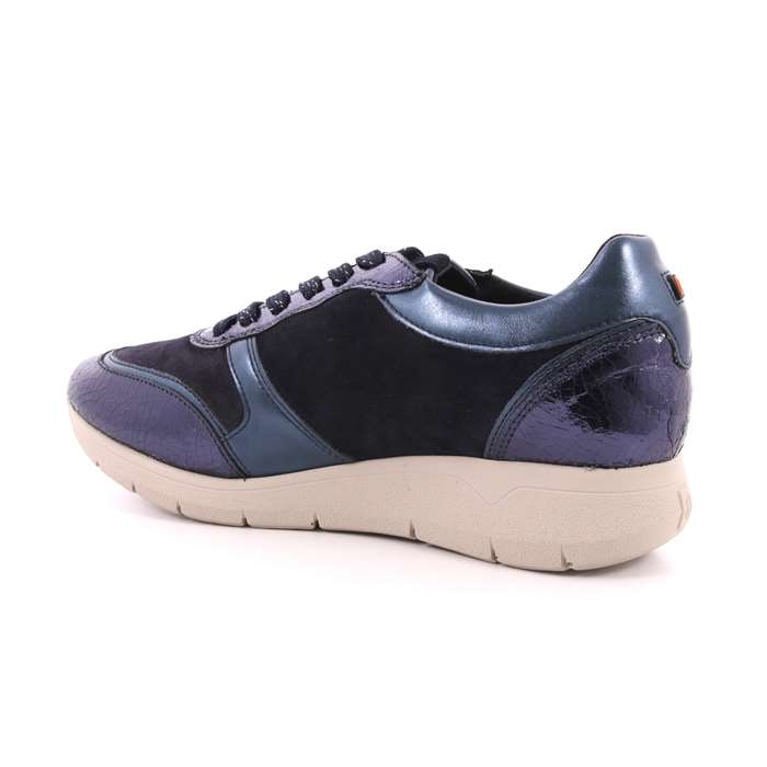 Scarpa Allacciata Impronte Donna Blu  Scarpe 18 - IL182510