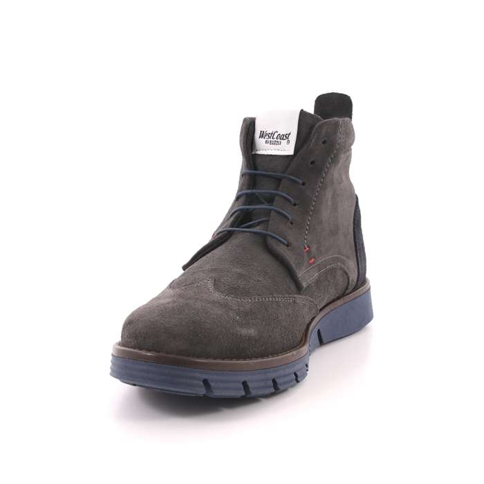 Scarpa Allacciata Baroli Uomo Grigio  Scarpe 3 - BWC330