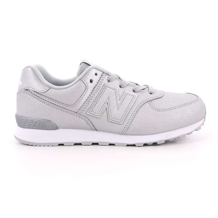 Scarpa Allacciata New Balance Bambina Argento Scarpa Allacciata New Balance Bambina Argento Scarpe 166 - NBGC574KS