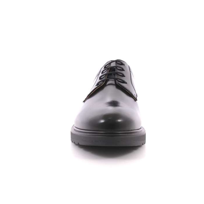 Scarpa Allacciata Impronte Uomo Nero  Scarpe 32 - IM182120