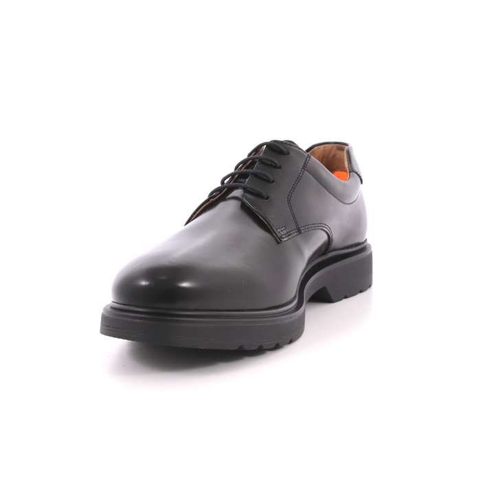 Scarpa Allacciata Impronte Uomo Nero  Scarpe 32 - IM182120