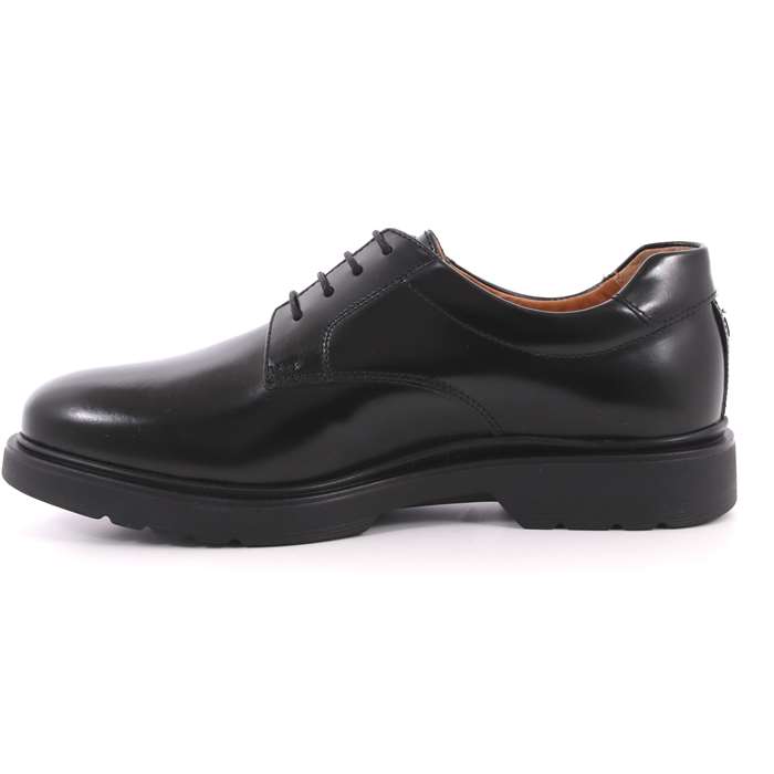 Scarpa Allacciata Impronte Uomo Nero  Scarpe 32 - IM182120