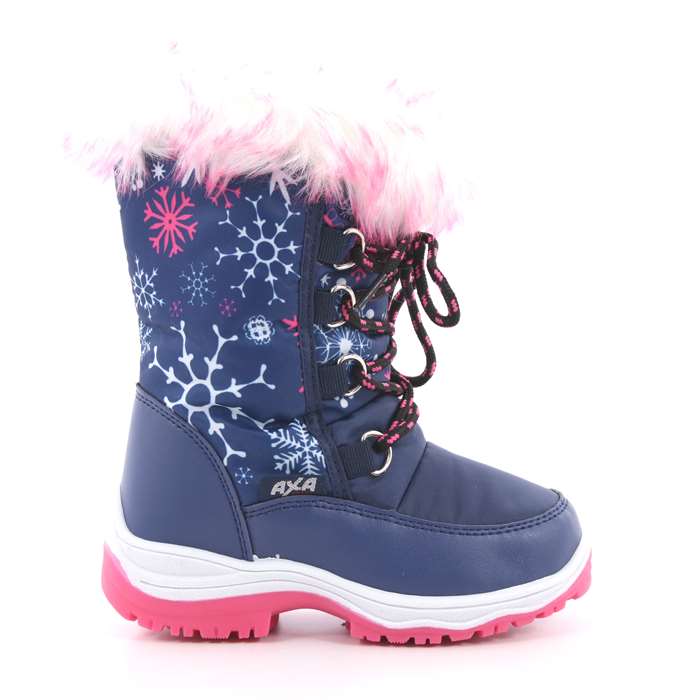 Stivale Neve Axa Bambino Blu  Scarpe 112 - 64529A