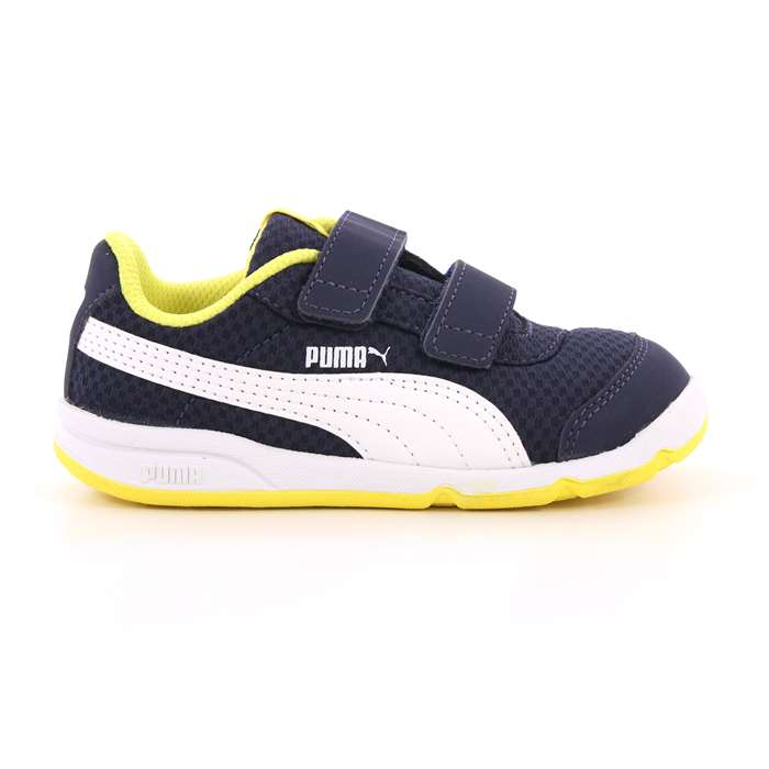 Scarpa Strappi Puma Bambino Nero  Scarpe 66 - 19070405