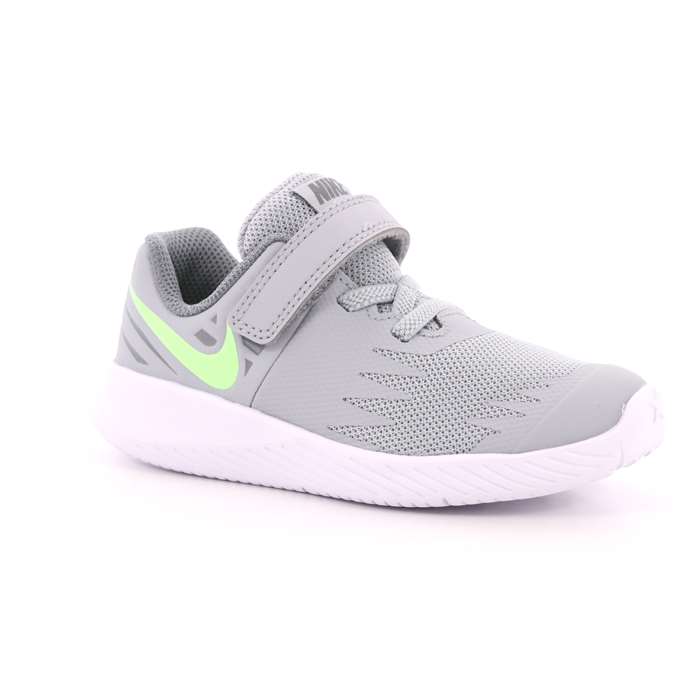 Scarpa Strappi + Elastico Nike Bambino Grigio  Scarpe 534 - 907255 008