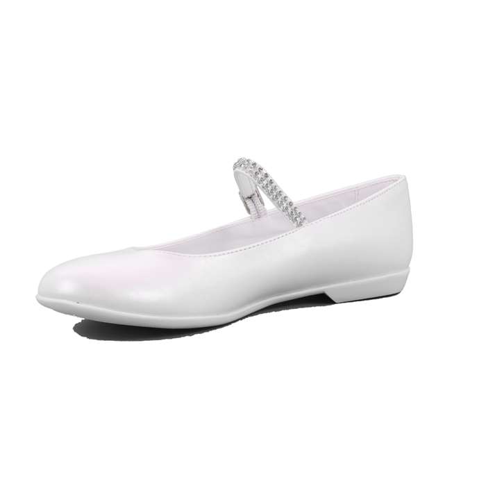 Ballerina Cerimonia Sa.ba. Bambina Bianco  Scarpe 12 - 334