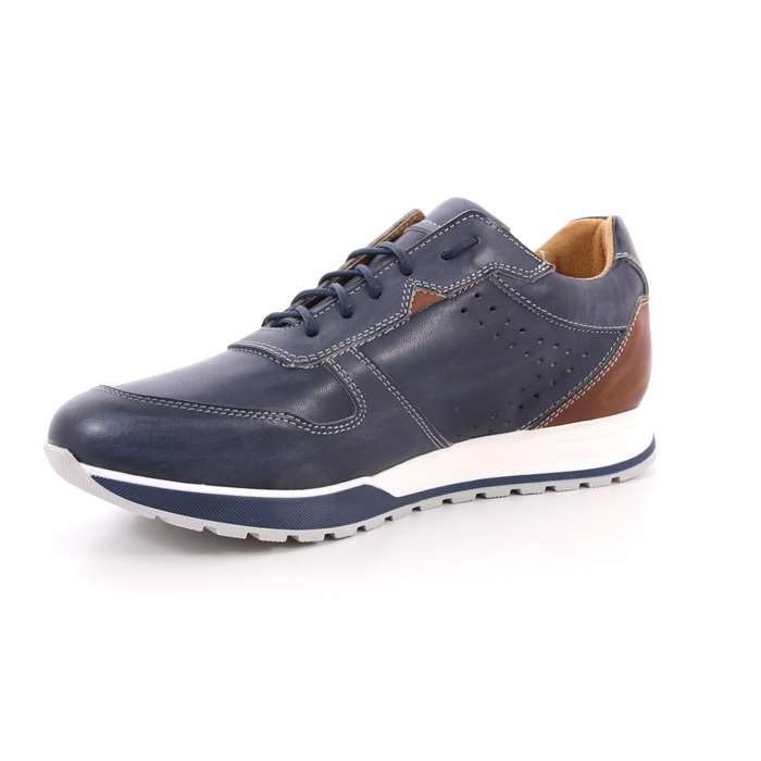 Scarpa Allacciata Payo Uomo Blu  Scarpe 15 - 5068