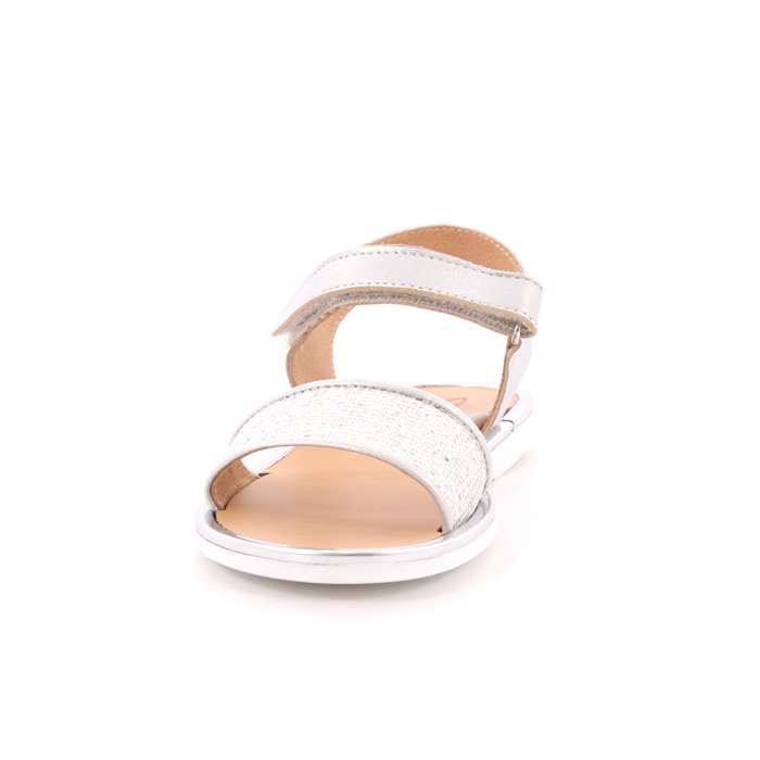 Sandalo Gorgino Bambina Argento  Scarpe 9 - P3002-2