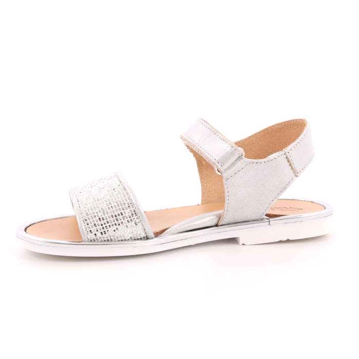 Sandalo Gorgino Bambina Argento  Scarpe 9 - P3002-2