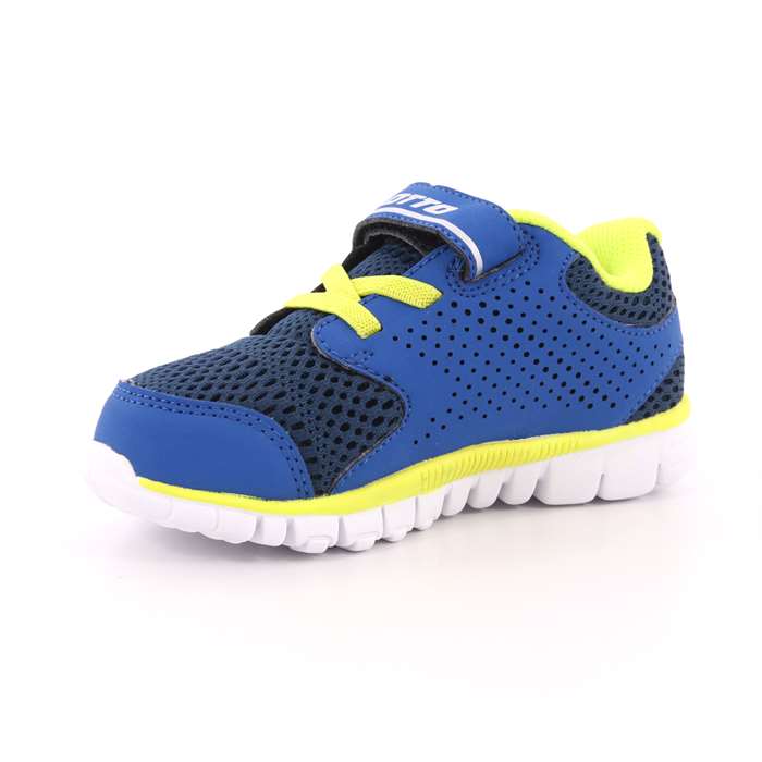 Scarpa Strappi + Elastico Lotto Bambina Blu  Scarpe 109 - 210705