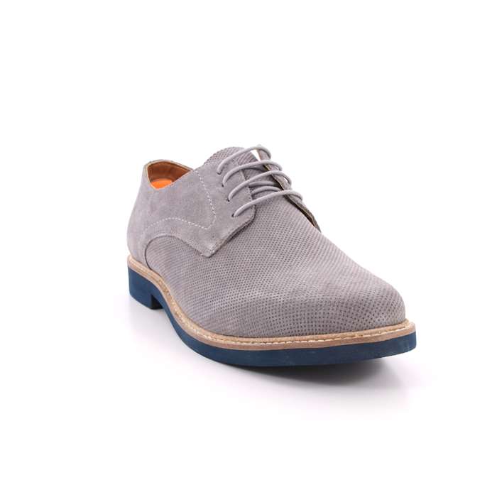 Scarpa Allacciata Impronte Uomo Grigio  Scarpe 38 - IM91050A