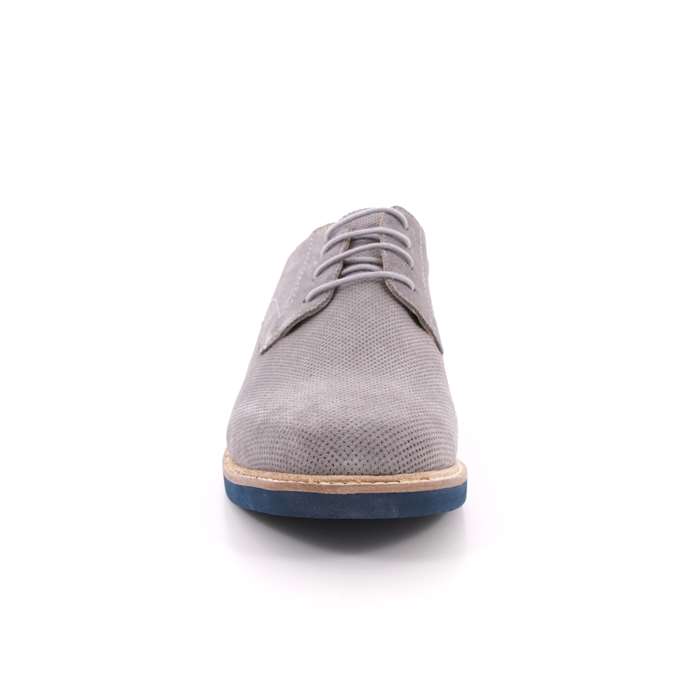 Scarpa Allacciata Impronte Uomo Grigio  Scarpe 38 - IM91050A