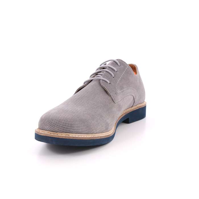 Scarpa Allacciata Impronte Uomo Grigio  Scarpe 38 - IM91050A