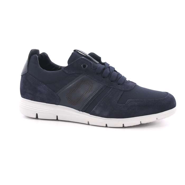 Scarpa Allacciata Impronte Uomo Blu  Scarpe 43 - IM91031A
