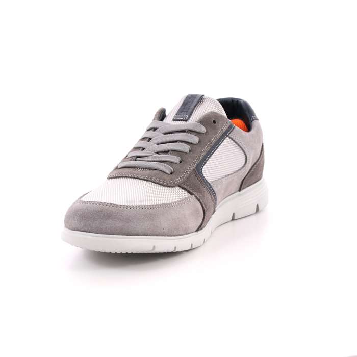 Scarpa Allacciata Impronte Uomo Grigio  Scarpe 46 - IM91085A