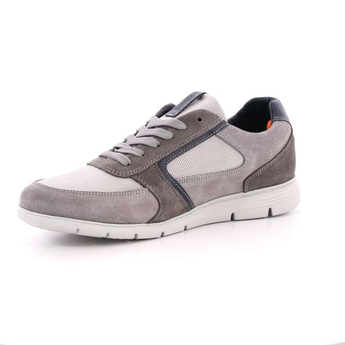 Scarpa Allacciata Impronte Uomo Grigio  Scarpe 46 - IM91085A