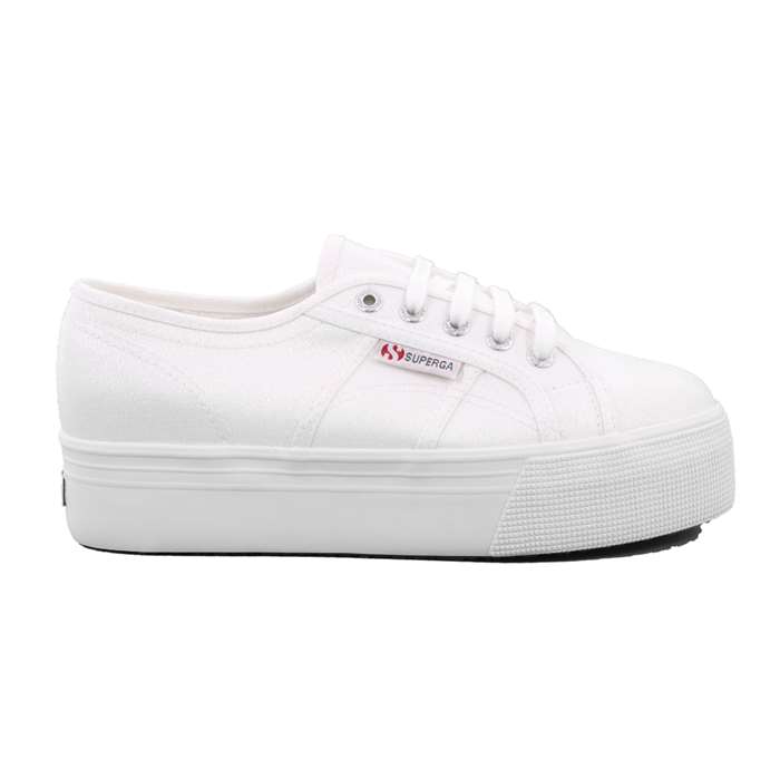 Scarpa Allacciata Superga Donna Bianco Scarpa Allacciata Superga Donna Bianco Scarpe 107 - S 009TC0