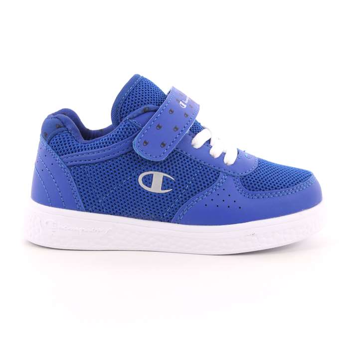 Scarpa Strappi + Elastico Champion Bambino Azzurro Scarpa Strappi + Elastico Champion Bambino Azzurro Scarpe 483 - S31506