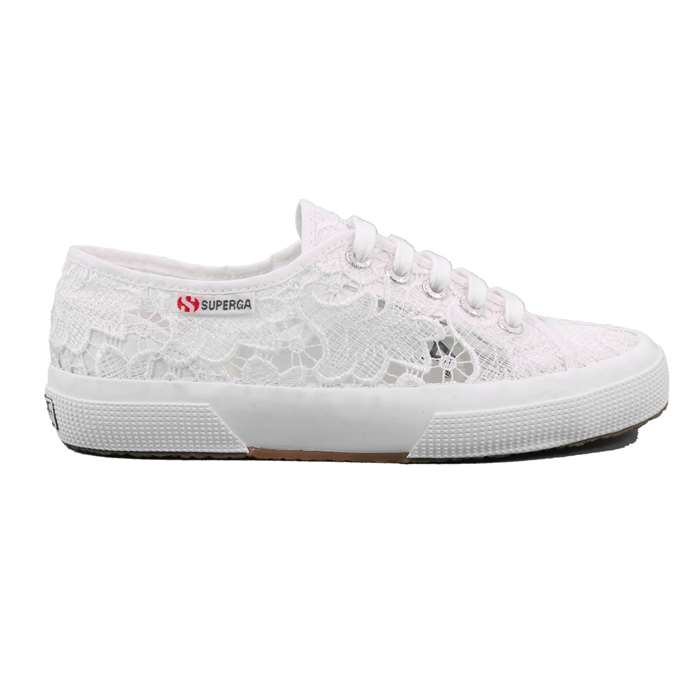 Scarpa Allacciata Superga Donna Bianco Scarpa Allacciata Superga Donna Bianco Scarpe 124 - S008YA0