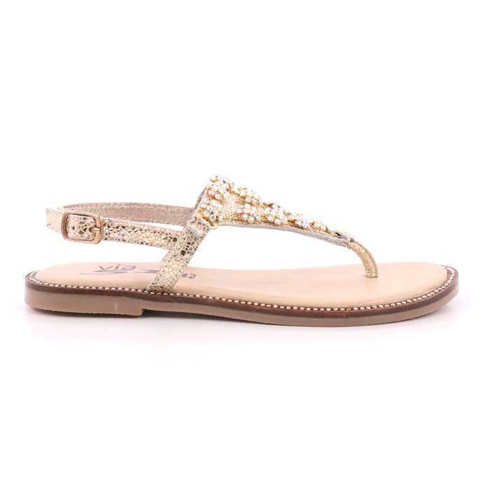 Sandalo Via 51 Bambina Platino Sandalo Via 51 Bambina Platino Scarpe 19 - NOEMI 1
