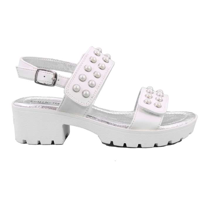 Sandalo Lelli Kelly Bambina Bianco Sandalo Lelli Kelly Bambina Bianco Scarpe 265 - LK9552