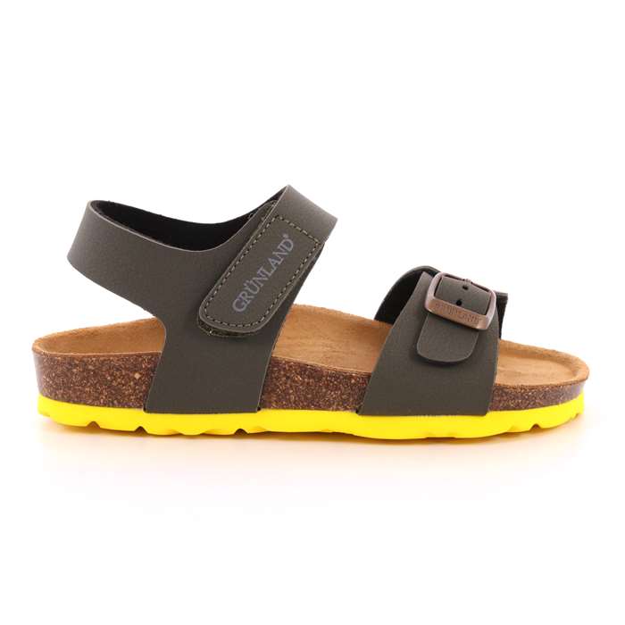 Sandalo Grunland Bambino Kaki Sandalo Grunland Bambino Kaki Scarpe 294 - SB0234