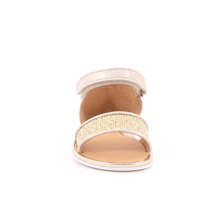 Sandalo Gorgino Bambina Oro  Scarpe 15 - P3002-10