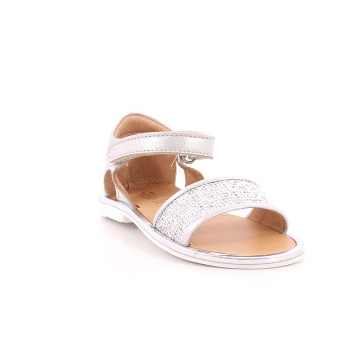 Sandalo Gorgino Bambina Argento  Scarpe 16 - P3002-15