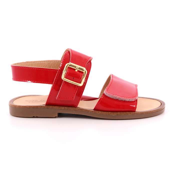 Sandalo Gorgino Bambina Rosso  Scarpe 19 - P3011-15