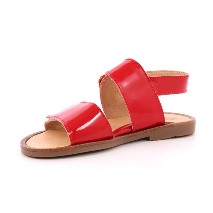 Sandalo Gorgino Bambina Rosso  Scarpe 19 - P3011-15