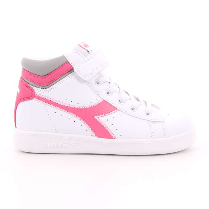 Scarpa Strappi + Elastico Diadora Bambina Bianco Scarpa Strappi + Elastico Diadora Bambina Bianco Scarpe 71 - 101.173763