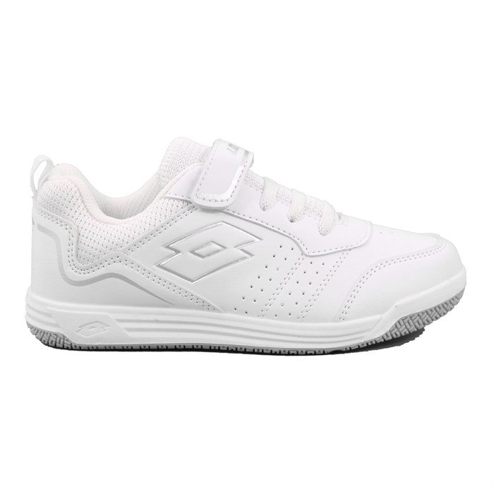 Scarpa Strappi + Elastico Lotto Bambino Bianco Scarpa Strappi + Elastico Lotto Bambino Bianco Scarpe 116 - 211884