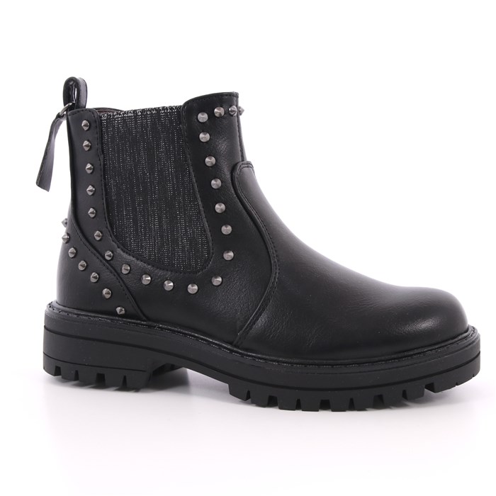 Beatles Asso Bambina Nero  Scarpe 323 - AG-3507A