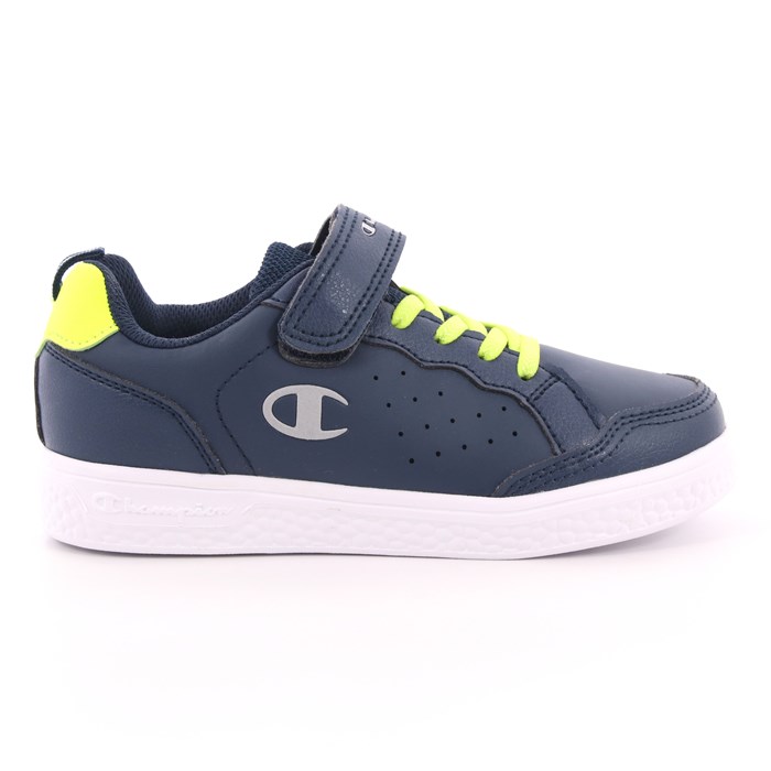 Scarpa Strappi + Elastico Champion Bambino Blu Scarpa Strappi + Elastico Champion Bambino Blu Scarpe 526 - S31343