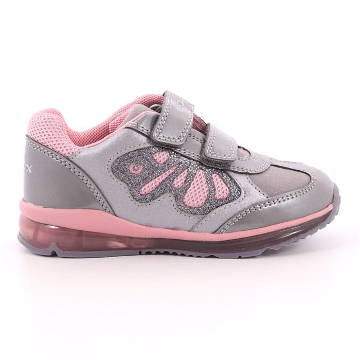 Scarpa Strappi Geox Bambina Grigio Scarpa Strappi Geox Bambina Grigio Scarpe 331 - B9485A