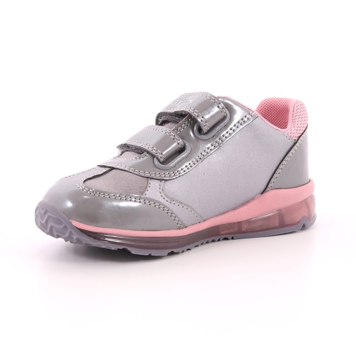 Scarpa Strappi Geox Bambina Grigio  Scarpe 331 - B9485A