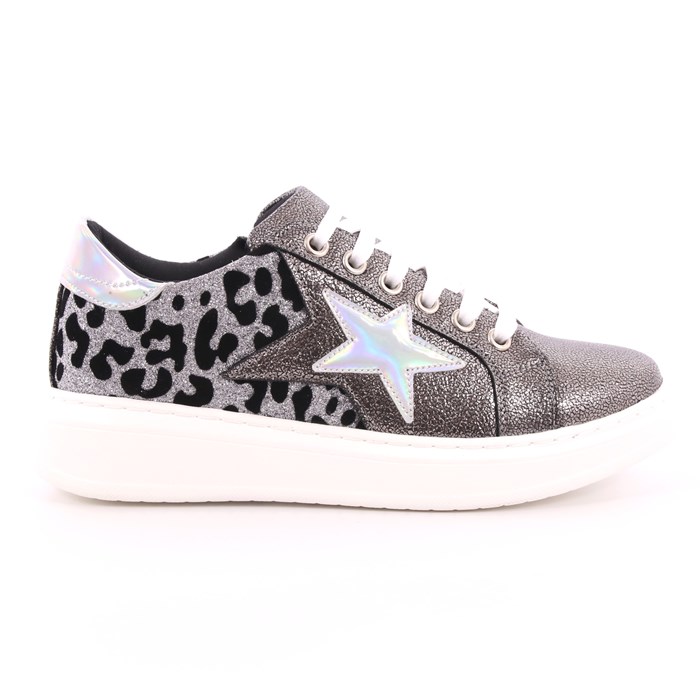 Scarpa Allacciata Cafè Noir Bambina Argento Scarpa Allacciata Cafè Noir Bambina Argento Scarpe 2 - C-241A