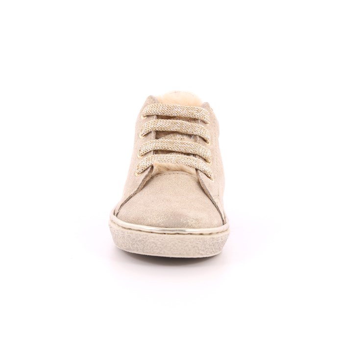 Scarpa Allacciata Naturino Bambina Platino  Scarpe 238 - 2014057