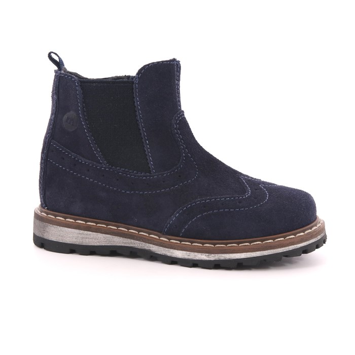 Stivaletto Melania Bambina Blu  Scarpe 504 - ME1603B9I.B