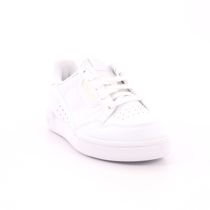 Scarpa Allacciata Adidas Bambina Bianco  Scarpe 708 - EE6503