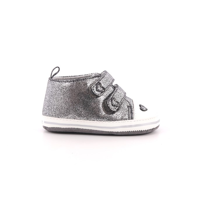 Scarpina Culla Chicco Bambino Argento Scarpina Culla Chicco Bambino Argento Scarpe 398 - 01062133