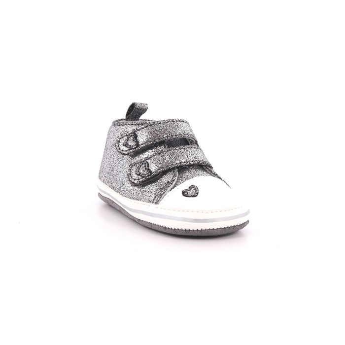 Scarpina Culla Chicco Bambino Argento  Scarpe 398 - 01062133