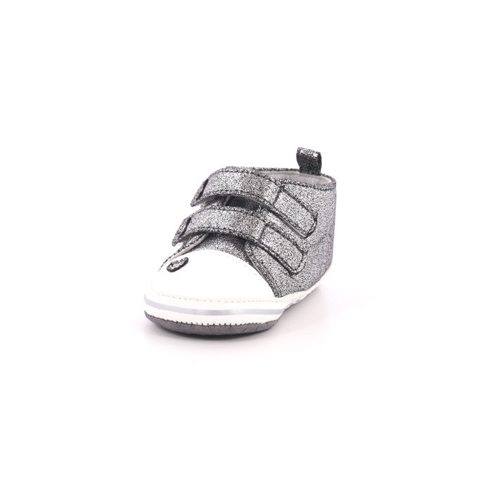 Scarpina Culla Chicco Bambino Argento  Scarpe 398 - 01062133