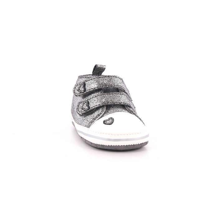 Scarpina Culla Chicco Bambino Argento  Scarpe 398 - 01062133