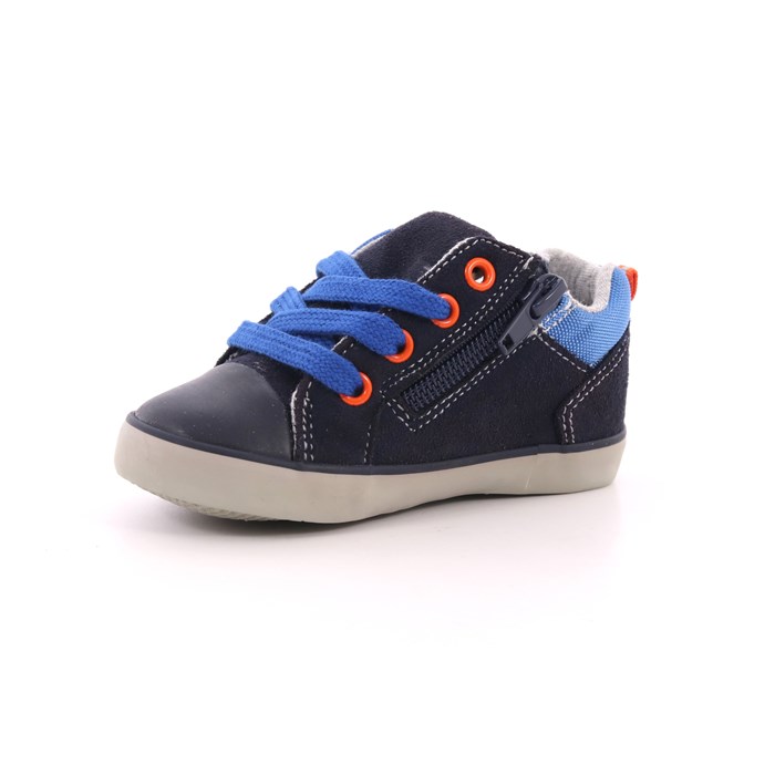 Scarpa Allacciata Chicco Bambino Blu  Scarpe 412 - 01062497