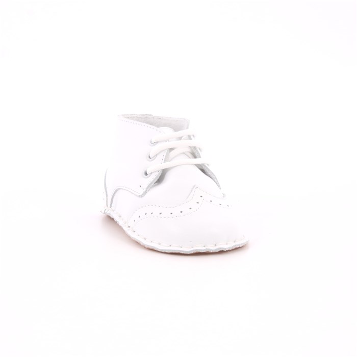 Scarpina Culla Baby Chick Bambino Bianco  Scarpe 32 - 652