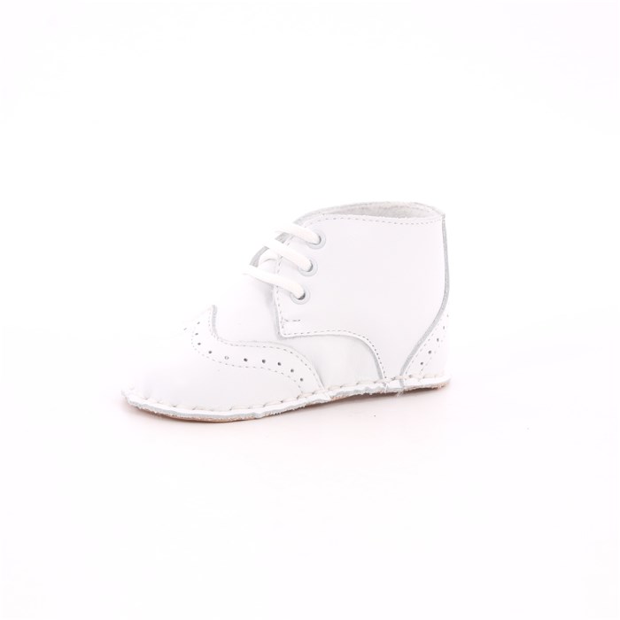 Scarpina Culla Baby Chick Bambino Bianco  Scarpe 32 - 652